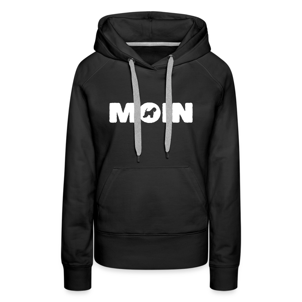 Frauen Premium Hoodie - Irish Soft Coated Wheaten Terrier - Moin - Schwarz