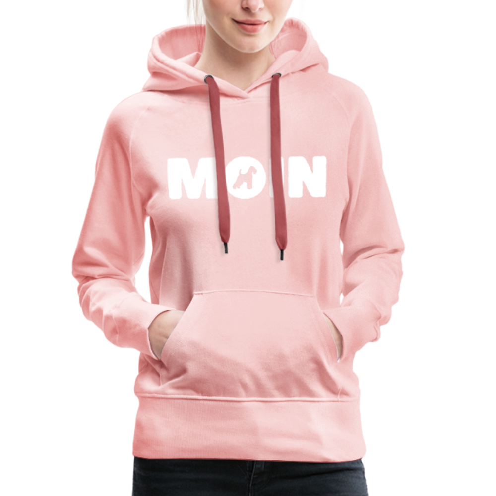 Frauen Premium Hoodie - Welsh Terrier - Moin - Kristallrosa