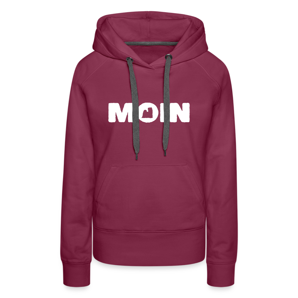 Frauen Premium Hoodie - Yorkshire Terrier - Moin - Bordeaux