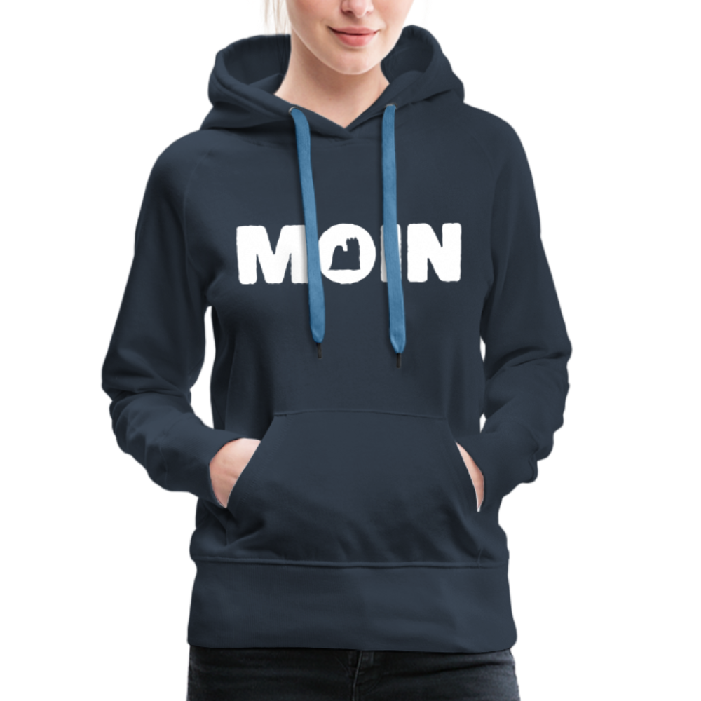 Frauen Premium Hoodie - Yorkshire Terrier - Moin - Navy