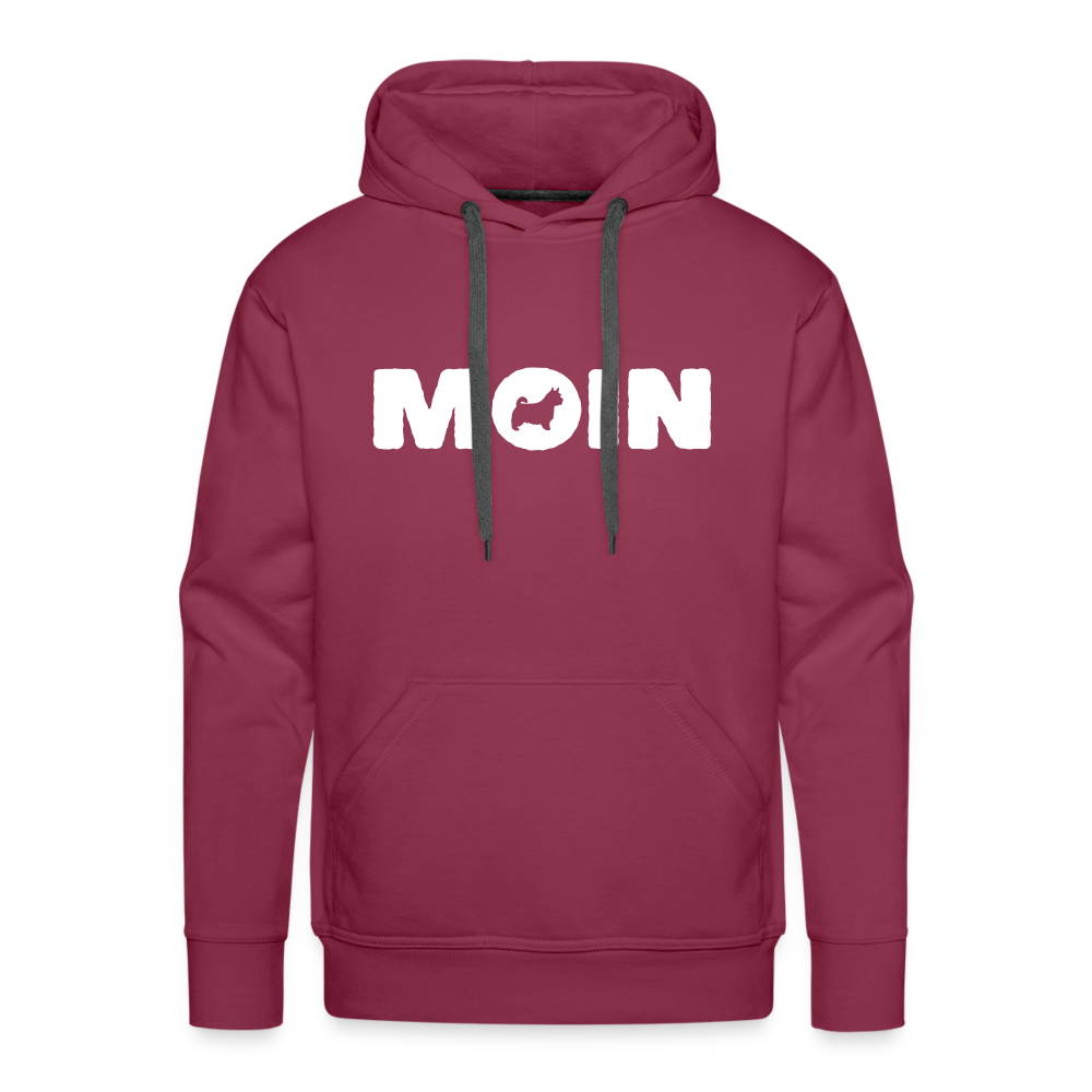 Men’s Premium Hoodie - Norwich Terrier - Moin - Bordeaux