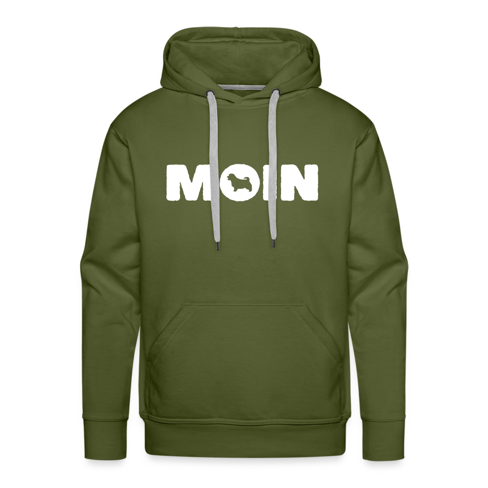 Men’s Premium Hoodie - Norfolk Terrier - Moin - Olivgrün