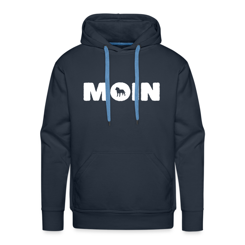 Men’s Premium Hoodie - Staffordshire Bull Terrier - Moin - Navy
