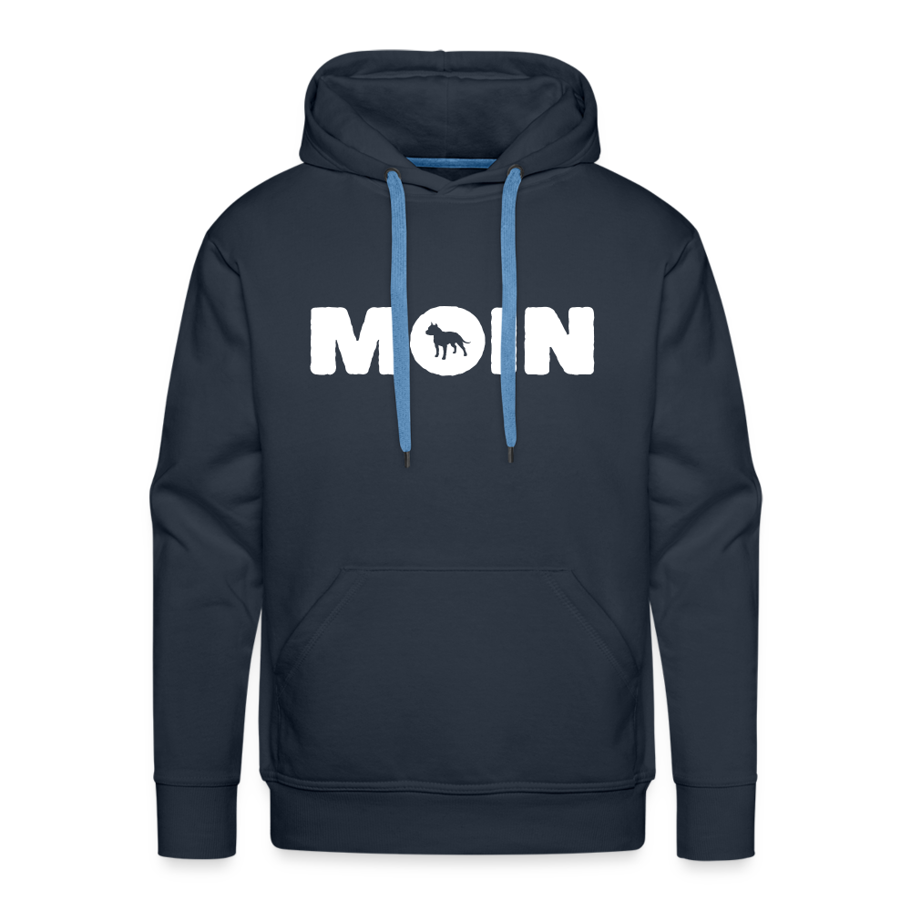 Men’s Premium Hoodie - American Staffordshire Terrier - Moin - Navy