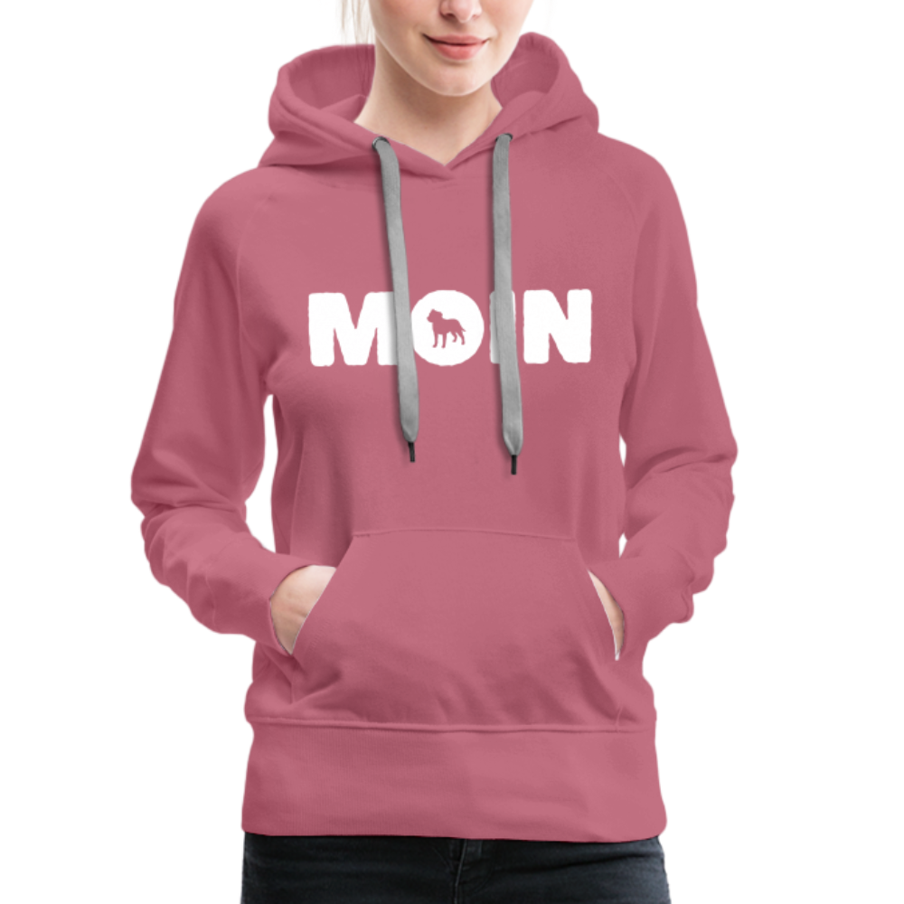 Frauen Premium Hoodie - Staffordshire Bull Terrier - Moin - Malve