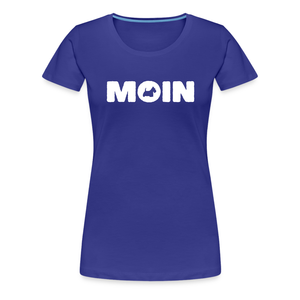 Women’s Premium T-Shirt - Scottish Terrier - Moin - Königsblau