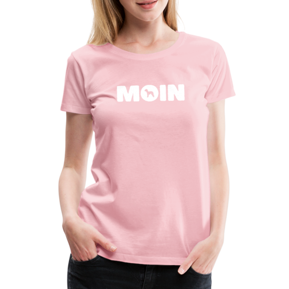 Women’s Premium T-Shirt - Bedlington Terrier - Moin - Hellrosa