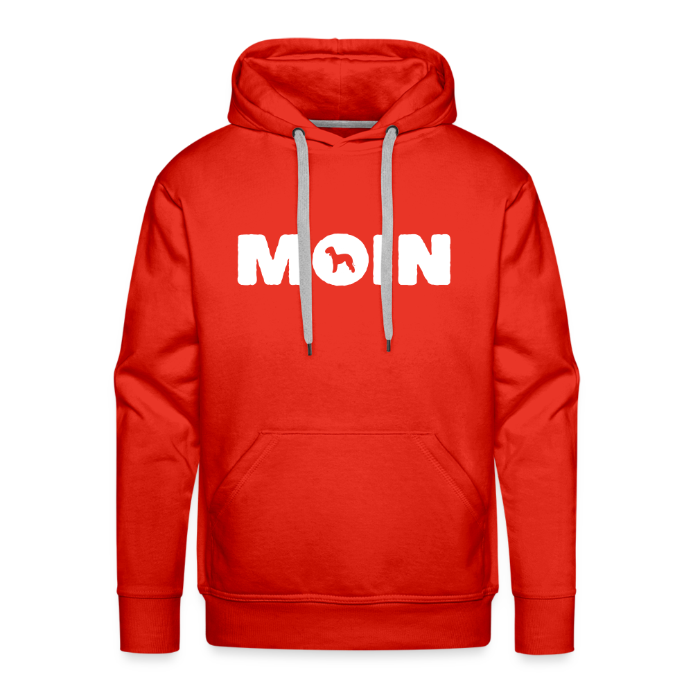 Men’s Premium Hoodie - Bedlington Terrier - Moin - Rot