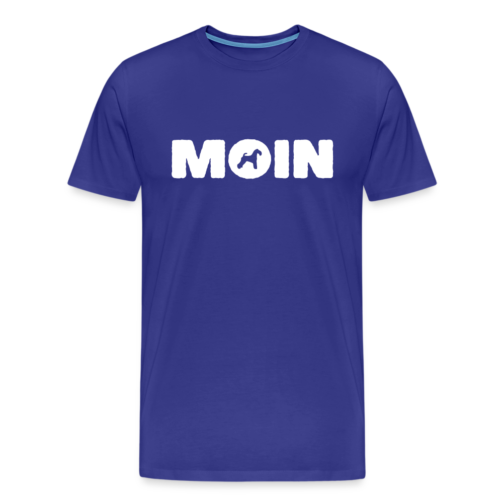 Kerry Blue Terrier - Moin | Männer Premium T-Shirt - Königsblau