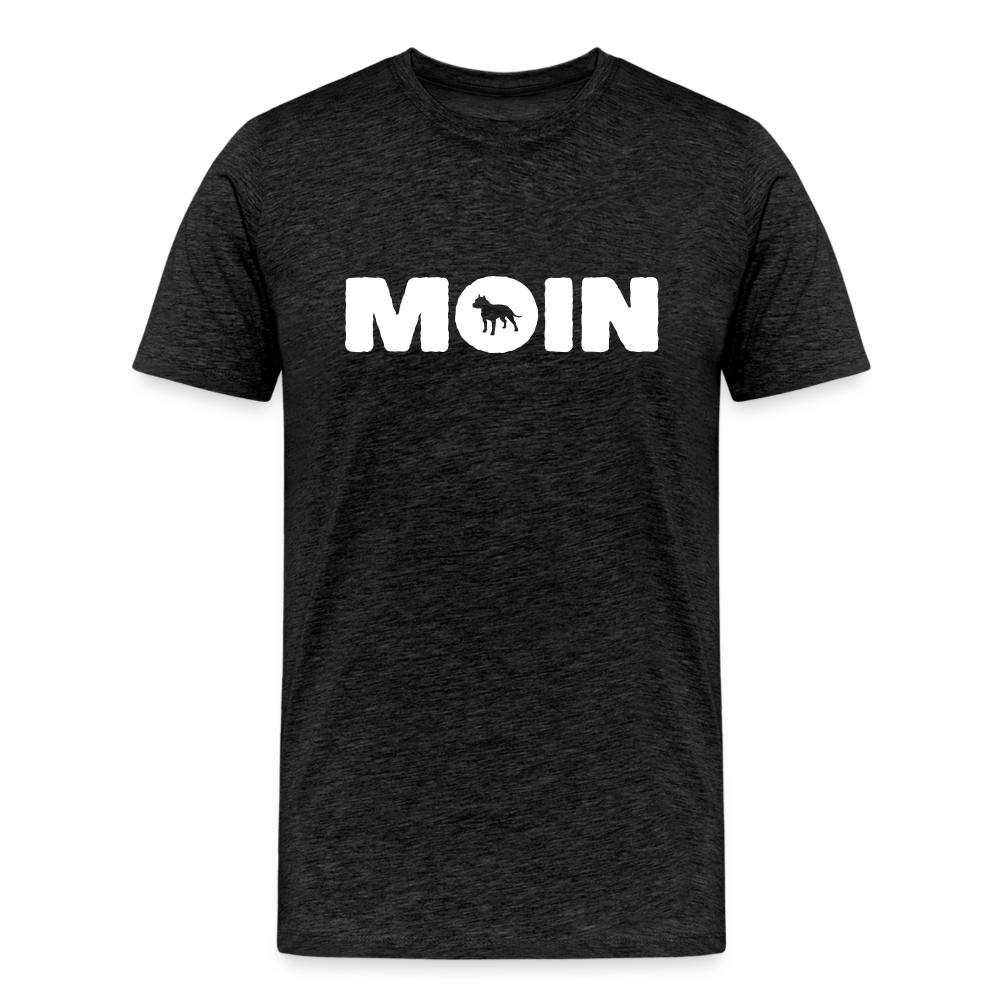 American Staffordshire Terrier - Moin | Männer Premium T-Shirt - Anthrazit