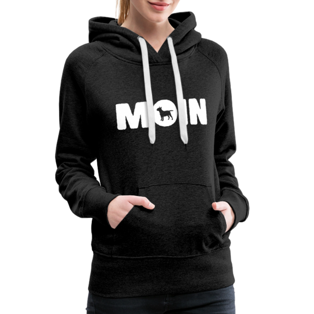 Bull Terrier - Moin | Frauen Premium Hoodie - Anthrazit