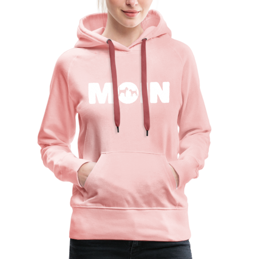 Irish & Parson Russell Terrier - Moin | Frauen Premium Hoodie - Kristallrosa