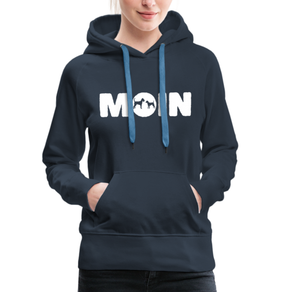 Irish & Parson Russell Terrier - Moin | Frauen Premium Hoodie - Navy