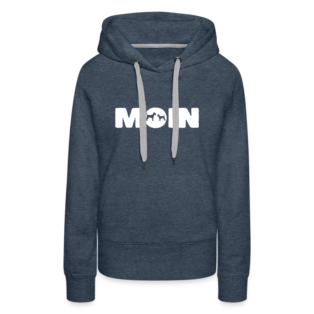 Irish & Parson Russell Terrier - Moin | Frauen Premium Hoodie - Jeansblau