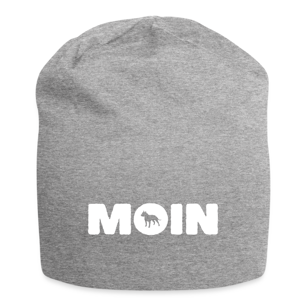 American Staffordshire Terrier - Moin | Jersey-Beanie - Grau meliert