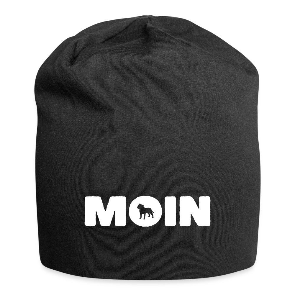 Staffordshire Bullterrier - Moin | Jersey-Beanie - Schwarz