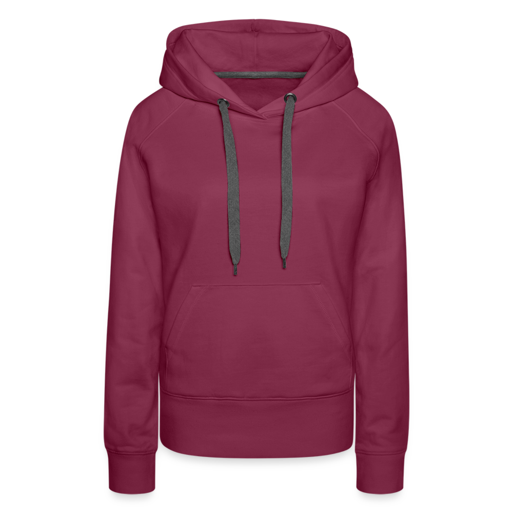 Border Terrier - Agility Alvar | Frauen Premium Hoodie - Bordeaux