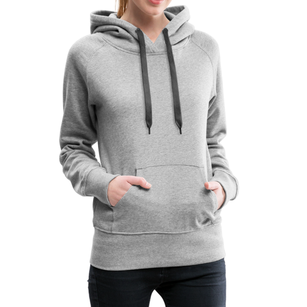 Border Terrier - Agility Alvar | Frauen Premium Hoodie - Grau meliert
