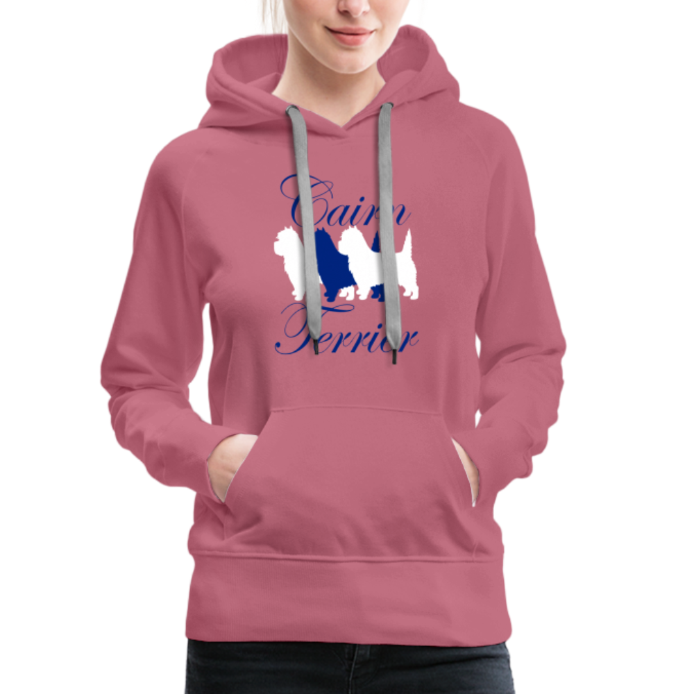 Frauen Premium Hoodie - Cairn Terrier - Malve