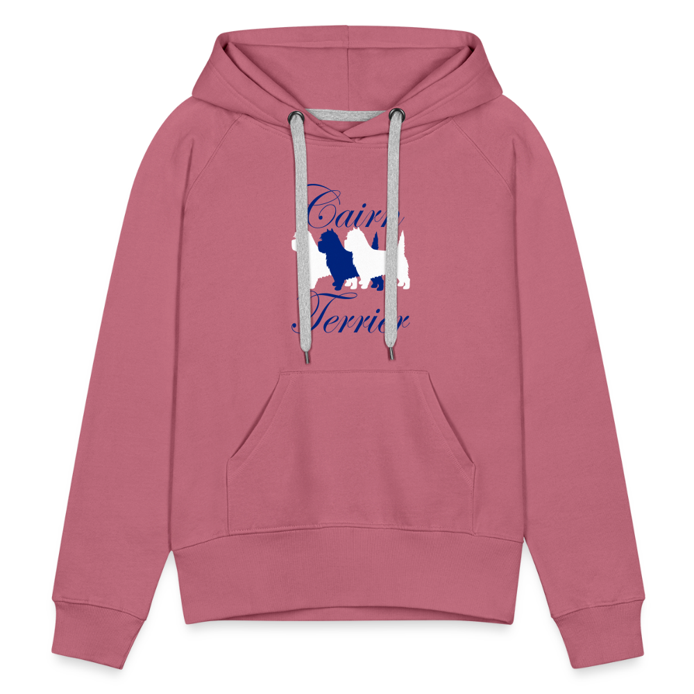 Frauen Premium Hoodie - Cairn Terrier - Malve