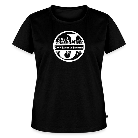 Women’s Premium T-Shirt - Jack Russell Terrier - Monogramm - Schwarz