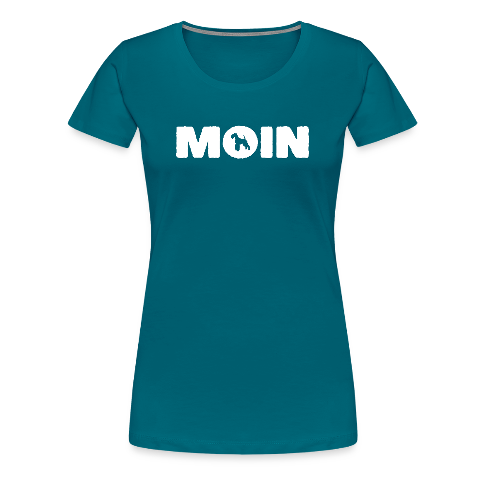 Women’s Premium T-Shirt - Lakeland Terrier - Moin - Divablau