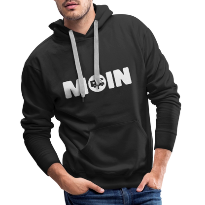 Wohnmobil - Moin | Men’s Premium Hoodie - Schwarz