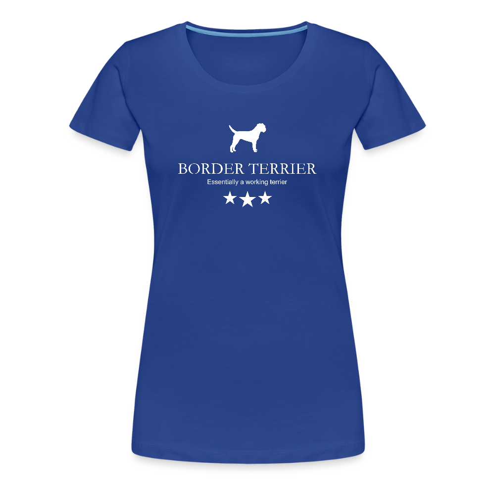 Women’s Premium T-Shirt - Border Terrier - Essentially a working terrier... - Königsblau