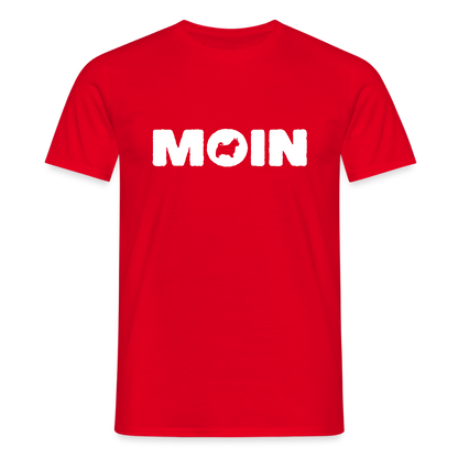 Norwich Terrier - Moin | Männer T-Shirt - Rot