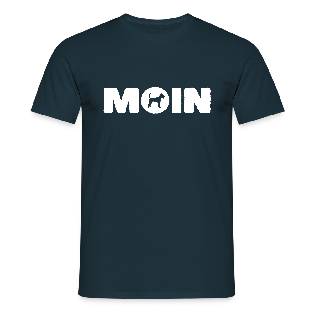 Irish Terrier - Moin | Männer T-Shirt - Navy