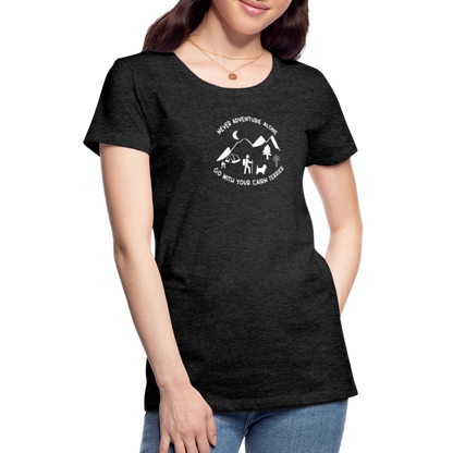 Women’s Premium T-Shirt - Cairn Terrier - Abenteuer - Anthrazit