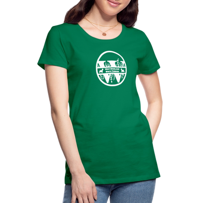 Women’s Premium T-Shirt - West Highland White Terrier - Monogramm - Kelly Green