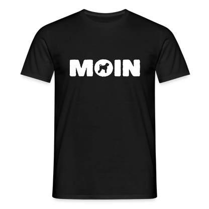 Schwarzer Russischer Terrier - Moin | Männer T-Shirt - Schwarz