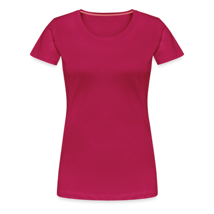 Border Terrier Agility Alma | Women’s Premium T-Shirt - dunkles Pink