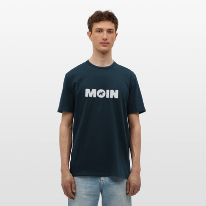 Drahthaar Foxterrier - Moin | Männer T-Shirt - Navy