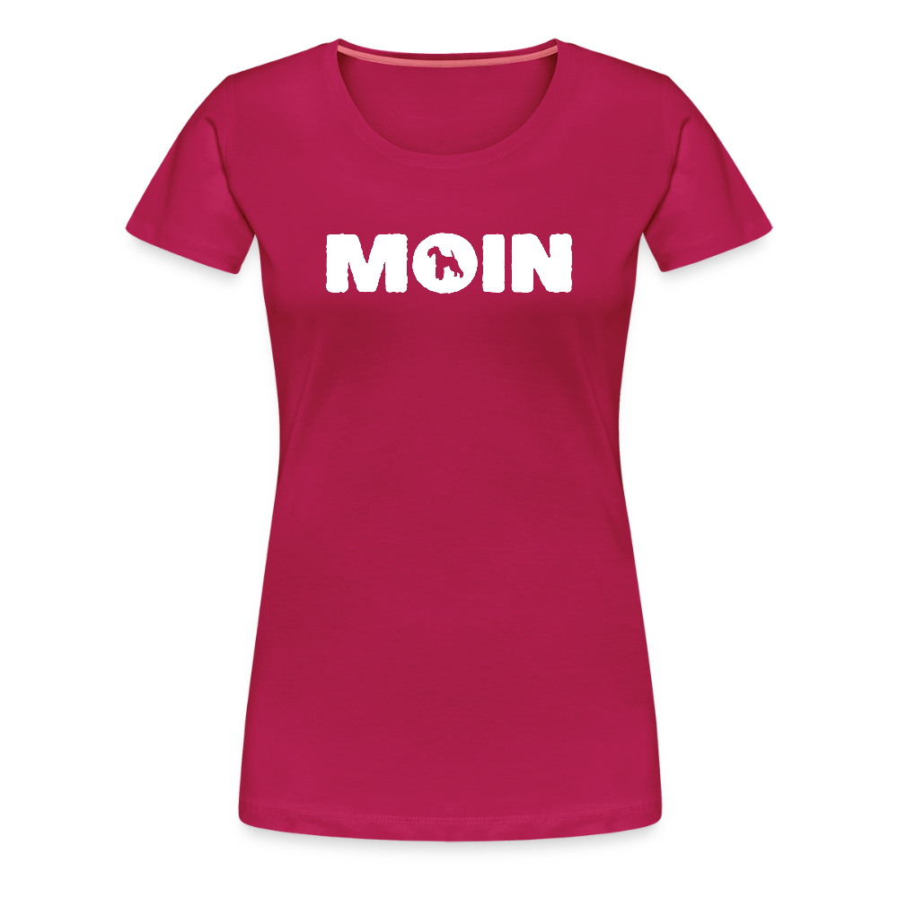 Women’s Premium T-Shirt - Lakeland Terrier - Moin - dunkles Pink
