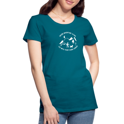 Women’s Premium T-Shirt - Cairn Terrier - Abenteuer - Divablau