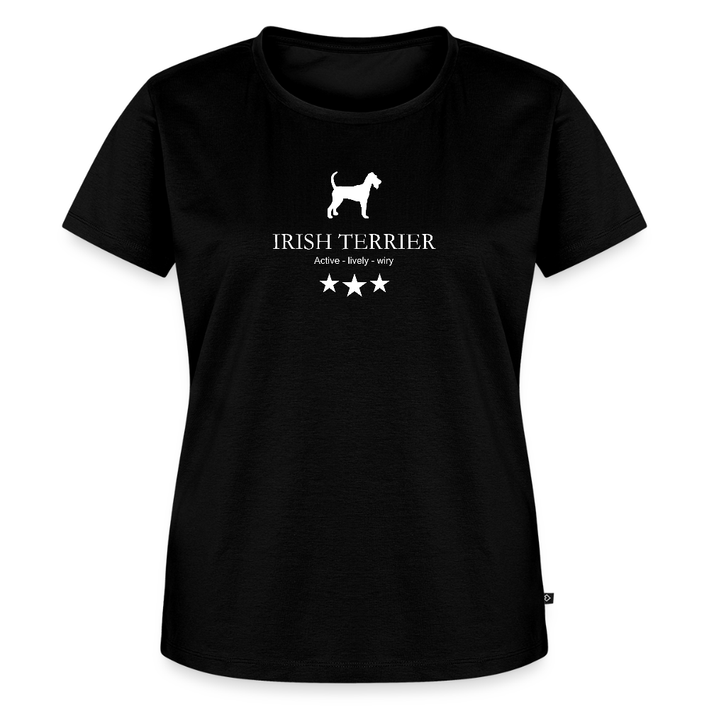 Women’s Premium T-Shirt - Irish Terrier - Active, lively, wiry... - Schwarz