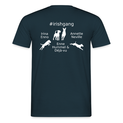 Männer T-Shirt - IRISHGANG - Navy