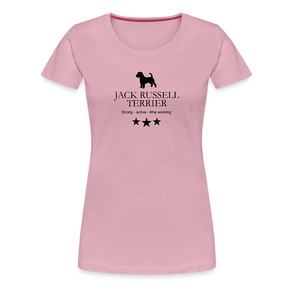 Women’s Premium T-Shirt - Jack Russell Terrier - Strong, active, lithe working... - Hellrosa