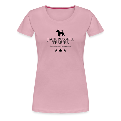 Women’s Premium T-Shirt - Jack Russell Terrier - Strong, active, lithe working... - Hellrosa