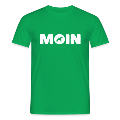 Kerry Blue Terrier - Moin | Männer T-Shirt - Kelly Green