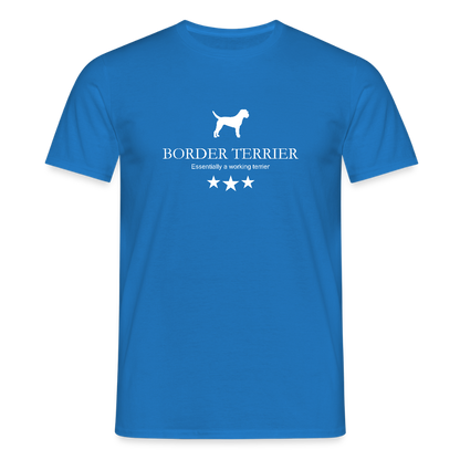 Border Terrier - Essentially a working terrier... | Männer T-Shirt - Royalblau