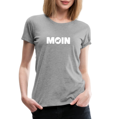 Women’s Premium T-Shirt - Norwich Terrier - Moin - Grau meliert