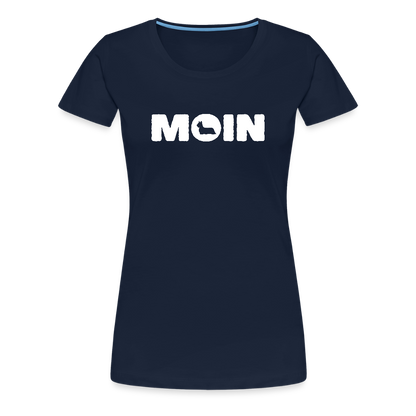 Women’s Premium T-Shirt - Skye Terrier - Moin - Navy