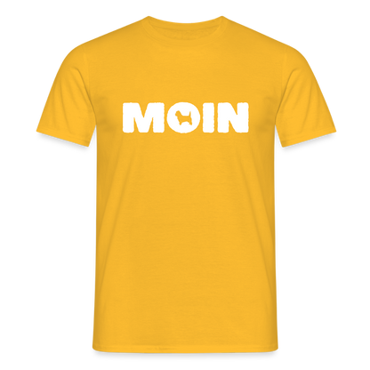 Cairn Terrier - Moin | Männer T-Shirt - Gelb