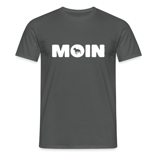 American Staffordshire Terrier - Moin | Männer T-Shirt - Anthrazit