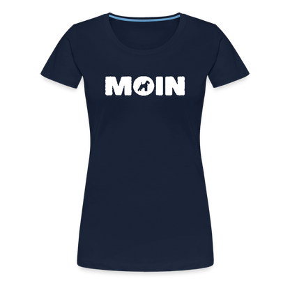 Women’s Premium T-Shirt - Welsh Terrier - Moin - Navy
