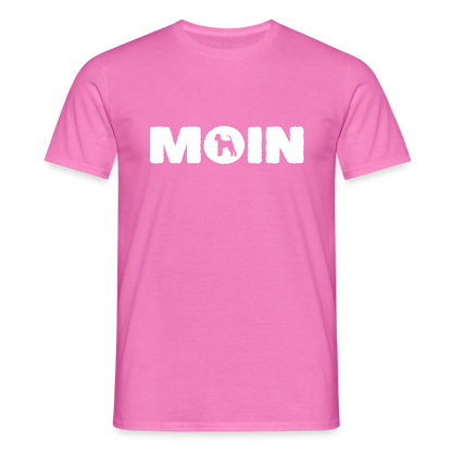 Airedale Terrier - Moin | Männer T-Shirt - Pink