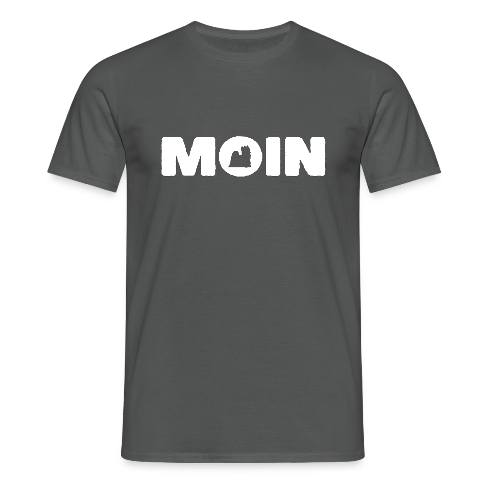 Yorkshire Terrier - Moin | Männer T-Shirt - Anthrazit